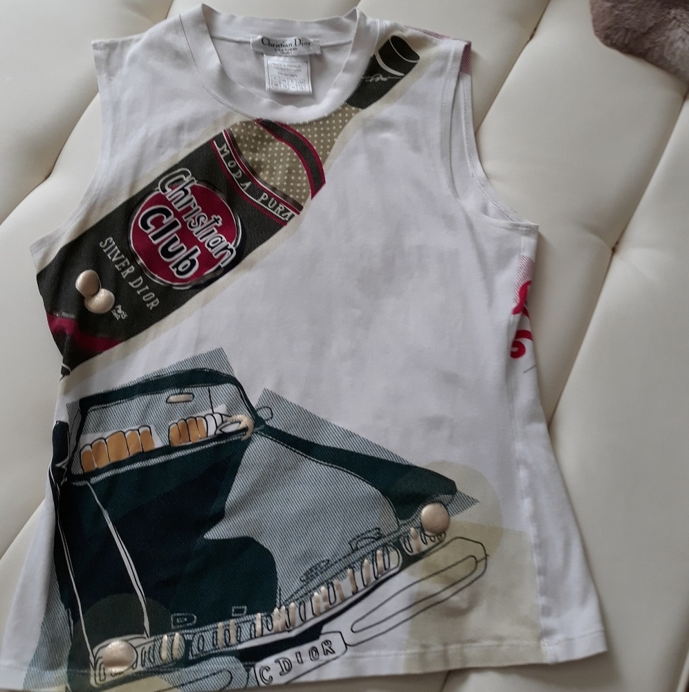 Reposh...Vintage Christian Dior tank